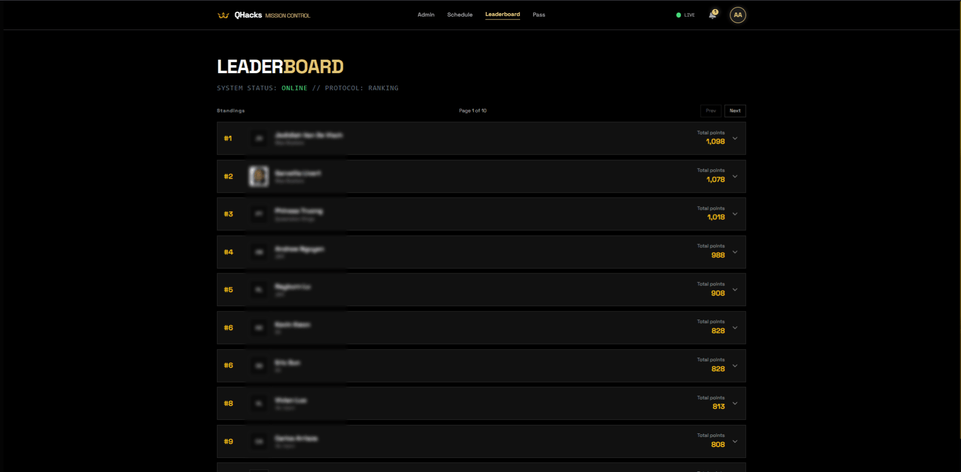 Dashboard applications